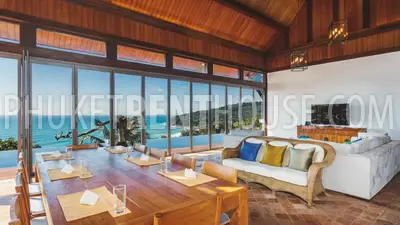NAT20895: 5 bedroom villa with sea views. Nai Thon beach. Photo #14