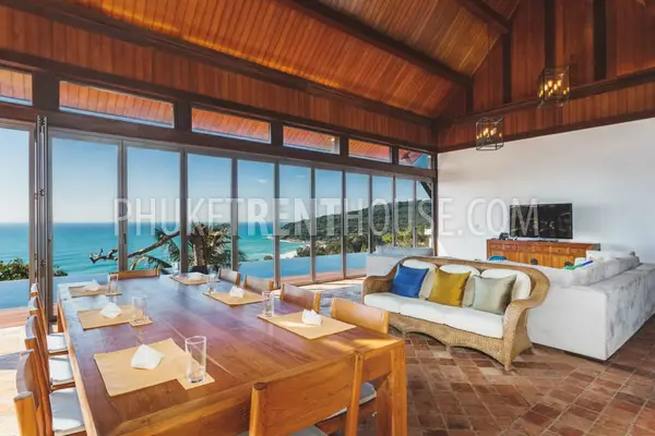 NAT20895: 5 bedroom villa with sea views. Nai Thon beach. 照片 #14
