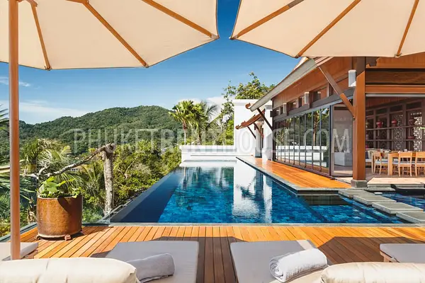 NAT20895: 5 bedroom villa with sea views. Nai Thon beach. 照片 #5
