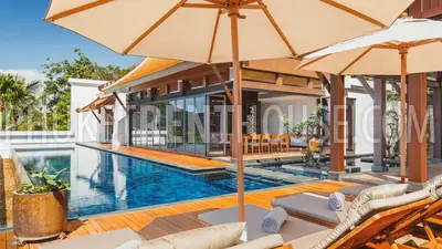 NAT20895: 5 bedroom villa with sea views. Nai Thon beach. Photo #6