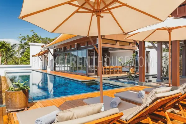 NAT20895: 5 bedroom villa with sea views. Nai Thon beach. 照片 #6
