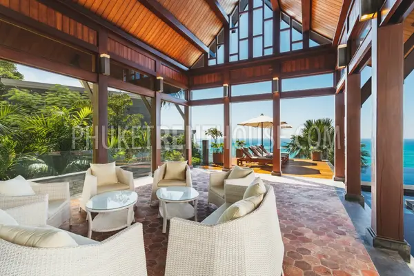 NAT20895: 5 bedroom villa with sea views. Nai Thon beach. 照片 #8