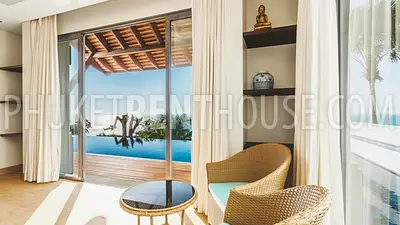 NAT20895: 5 bedroom villa with sea views. Nai Thon beach. Photo #22