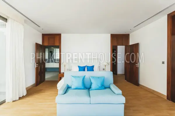 NAT20895: 5 bedroom villa with sea views. Nai Thon beach. 照片 #23