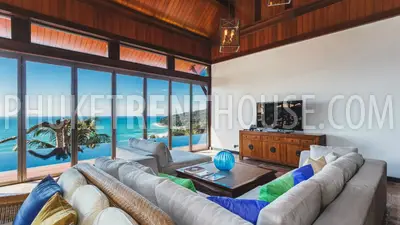NAT20895: 5 bedroom villa with sea views. Nai Thon beach. Photo #15