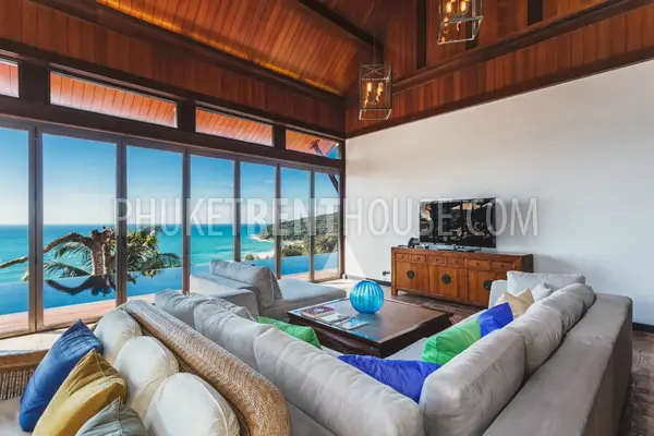 NAT20895: 5 bedroom villa with sea views. Nai Thon beach. 照片 #15