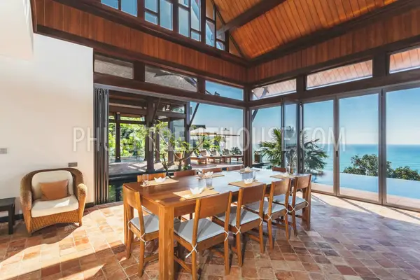 NAT20895: 5 bedroom villa with sea views. Nai Thon beach. 照片 #16