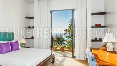 NAT20895: 5 bedroom villa with sea views. Nai Thon beach. Photo #39