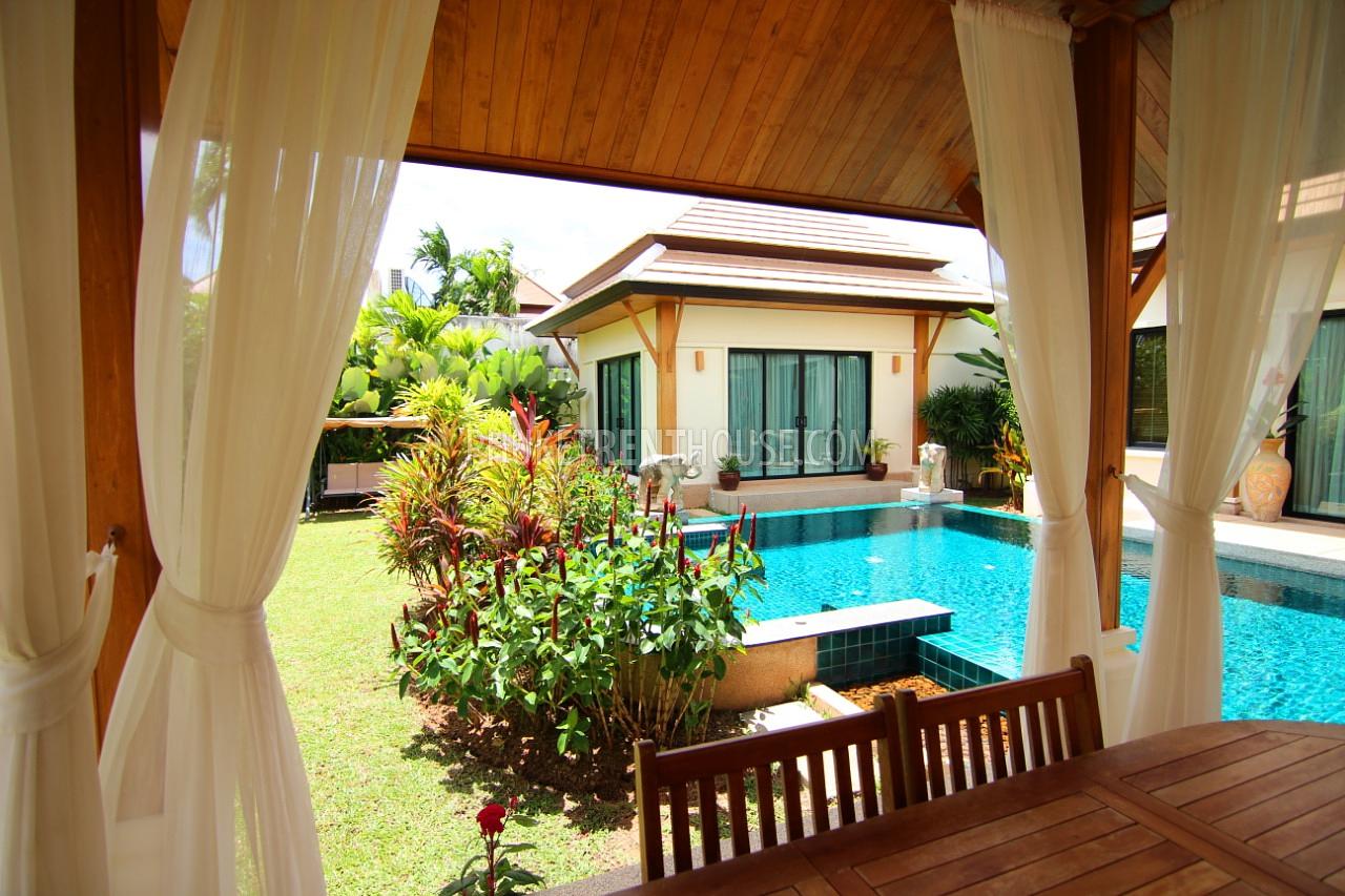 NAI20937: 3 Bedroom Villa with Pool and Beautiful Garden in Nai Harn. Photo #13