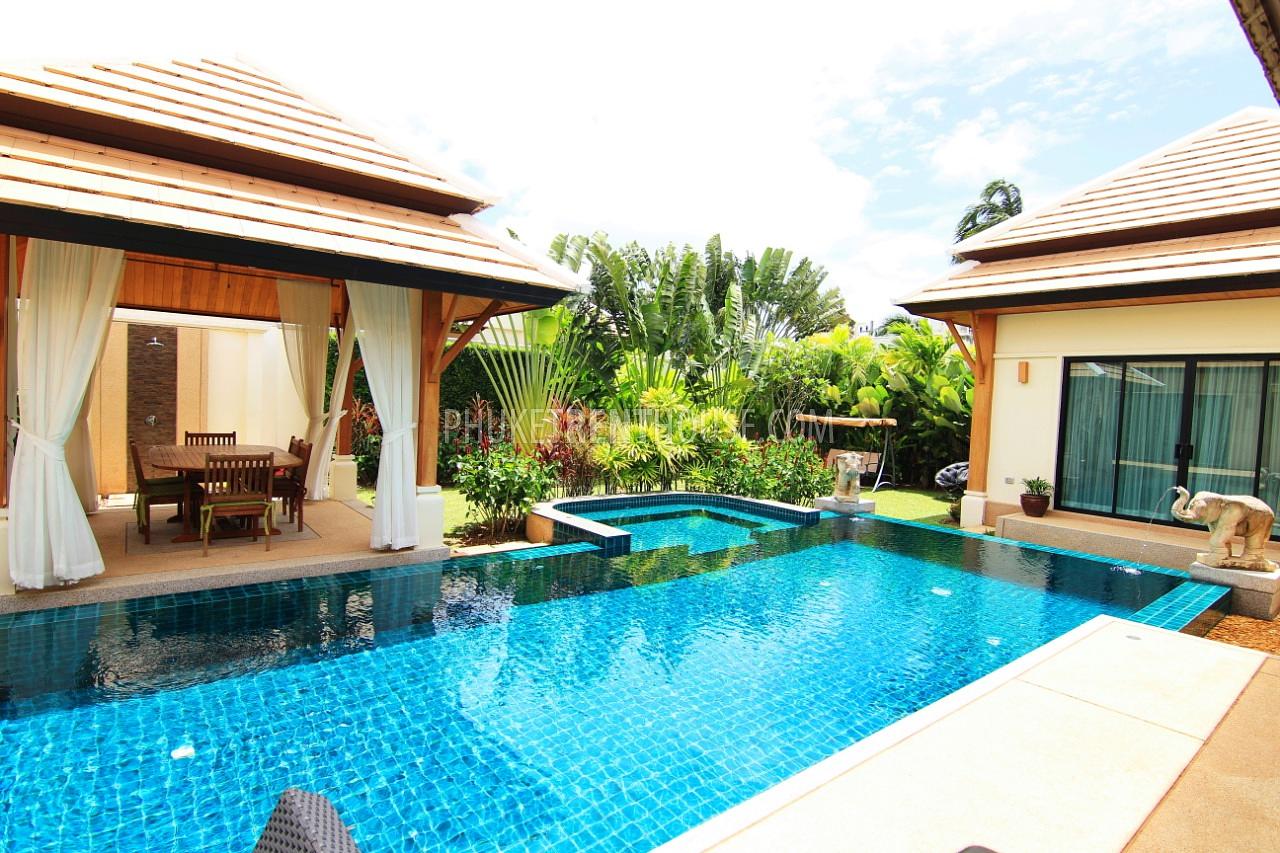 NAI20937: 3 Bedroom Villa with Pool and Beautiful Garden in Nai Harn. Photo #11