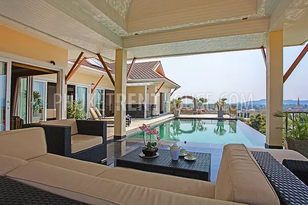 CHA20978: Chalong - Impressive hillside 5 bed Pool Villa with views. Фото #21