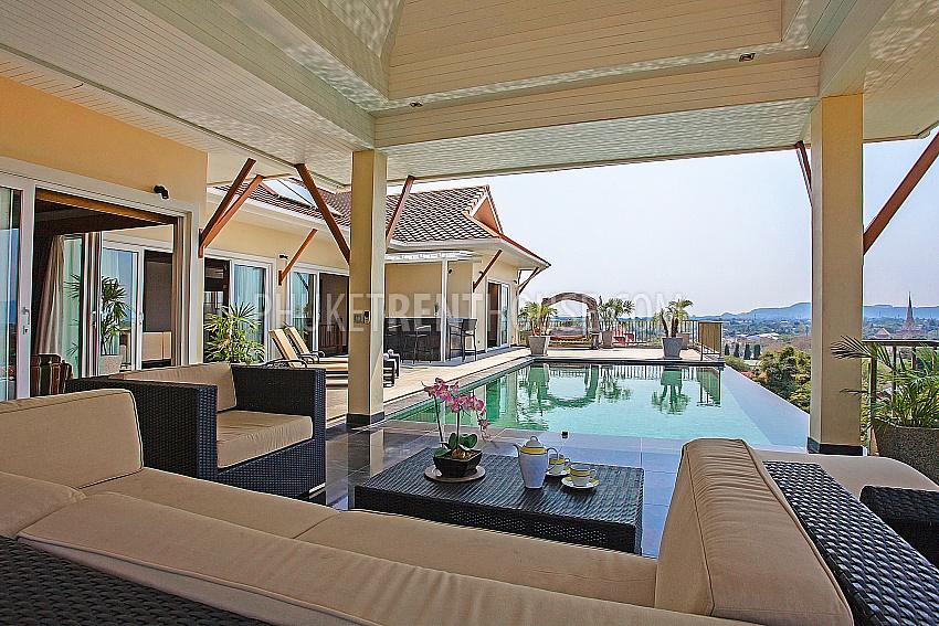 CHA20978: Chalong - Impressive hillside 5 bed Pool Villa with views. Фото #21