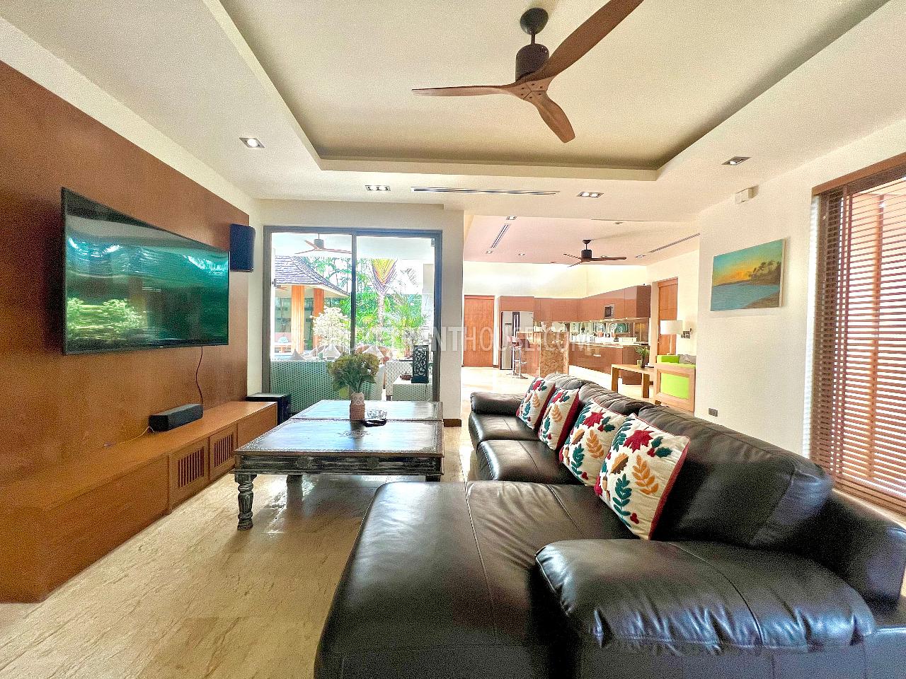 BAN21678: Tropical style villa for rent in Cherngtalay, Bangtao. Photo #10