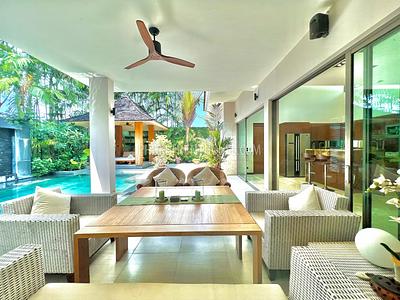 BAN21678: Tropical style villa for rent in Cherngtalay, Bangtao. Photo #11