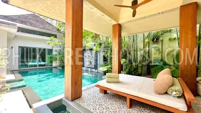 BAN21678: Tropical style villa for rent in Cherngtalay, Bangtao. Фото #15