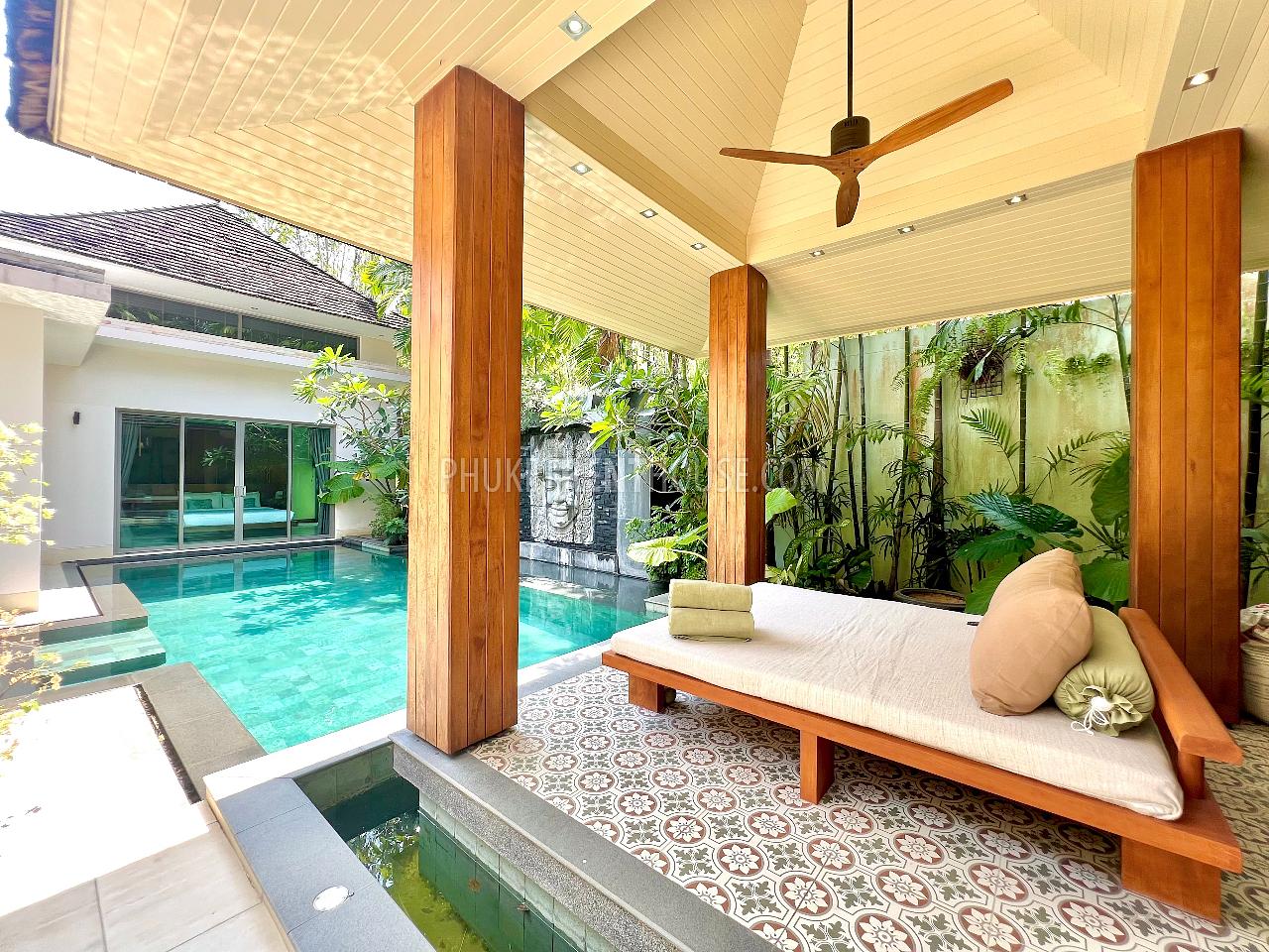 BAN21678: Tropical style villa for rent in Cherngtalay, Bangtao. Photo #15