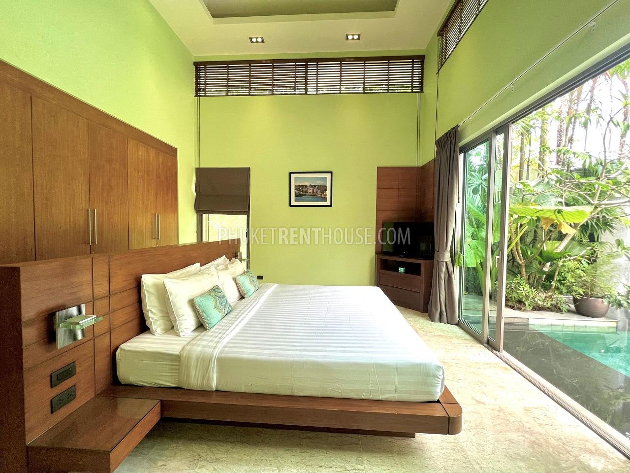BAN21678: Tropical style villa for rent in Cherngtalay, Bangtao. Фото #20
