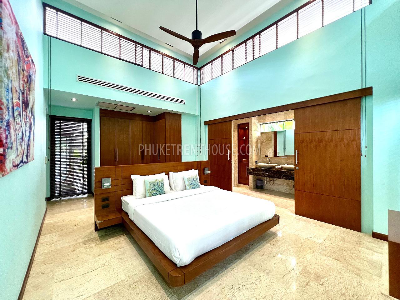 BAN21678: Tropical style villa for rent in Cherngtalay, Bangtao. Photo #21