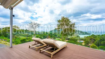 PAT23072: Exclusive 3-Bedroom Sea View Apartment with Large Terrace For Rent in Patong, Phuket. Photo #20