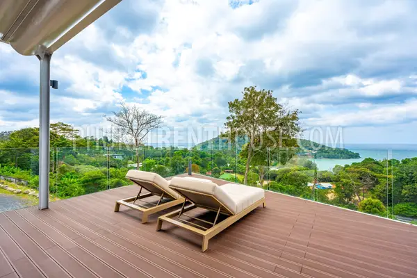 PAT23072: Exclusive 3-Bedroom Sea View Apartment with Large Terrace For Rent in Patong, Phuket. Photo #20
