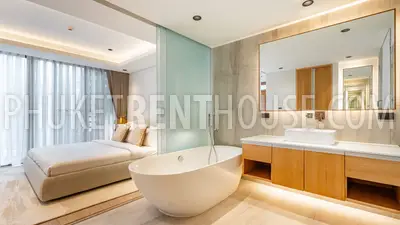 PAT23072: Exclusive 3-Bedroom Sea View Apartment with Large Terrace For Rent in Patong, Phuket. Photo #6