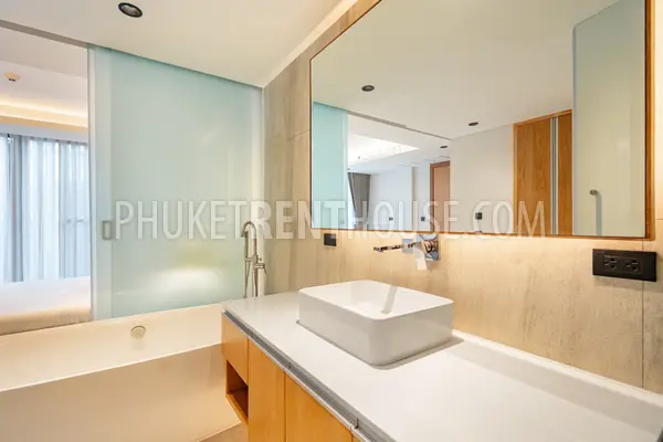 PAT23072: Exclusive 3-Bedroom Sea View Apartment with Large Terrace For Rent in Patong, Phuket. Photo #27