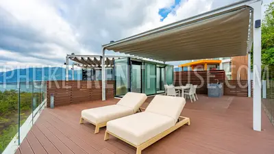 PAT23072: Exclusive 3-Bedroom Sea View Apartment with Large Terrace For Rent in Patong, Phuket. Photo #42