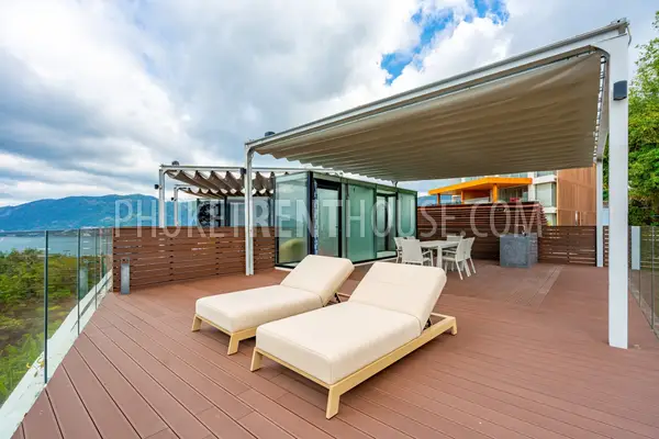 PAT23072: Exclusive 3-Bedroom Sea View Apartment with Large Terrace For Rent in Patong, Phuket. Photo #42