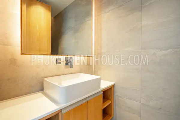 PAT23072: Exclusive 3-Bedroom Sea View Apartment with Large Terrace For Rent in Patong, Phuket. Photo #49