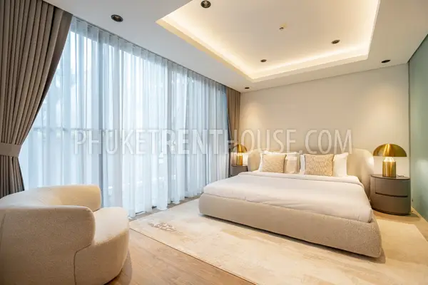 PAT23072: Exclusive 3-Bedroom Sea View Apartment with Large Terrace For Rent in Patong, Phuket. Photo #51