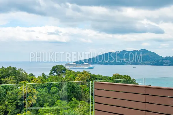 PAT23072: Exclusive 3-Bedroom Sea View Apartment with Large Terrace For Rent in Patong, Phuket. Photo #46