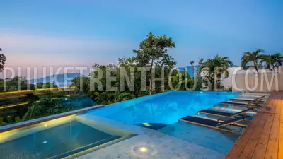 PAT23072: Exclusive 3-Bedroom Sea View Apartment with Large Terrace For Rent in Patong, Phuket. Photo #54