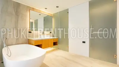 PAT23072: Exclusive 3-Bedroom Sea View Apartment with Large Terrace For Rent in Patong, Phuket. Photo #8