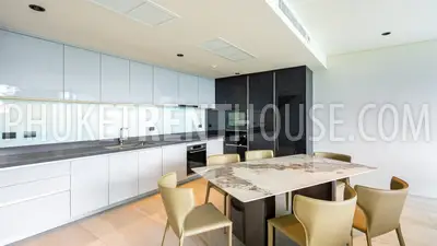 PAT23072: Exclusive 3-Bedroom Sea View Apartment with Large Terrace For Rent in Patong, Phuket. Photo #7