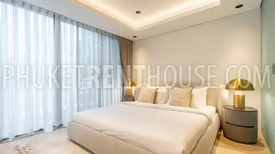 PAT23072: Exclusive 3-Bedroom Sea View Apartment with Large Terrace For Rent in Patong, Phuket. Photo #11