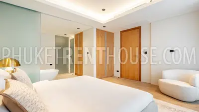 PAT23072: Exclusive 3-Bedroom Sea View Apartment with Large Terrace For Rent in Patong, Phuket. Photo #10