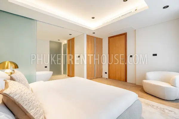 PAT23072: Exclusive 3-Bedroom Sea View Apartment with Large Terrace For Rent in Patong, Phuket. Photo #10