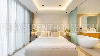 PAT23072: Exclusive 3-Bedroom Sea View Apartment with Large Terrace For Rent in Patong, Phuket. Photo #14