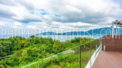 PAT23072: Exclusive 3-Bedroom Sea View Apartment with Large Terrace For Rent in Patong, Phuket. Photo #19