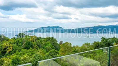 PAT23072: Exclusive 3-Bedroom Sea View Apartment with Large Terrace For Rent in Patong, Phuket. Photo #17