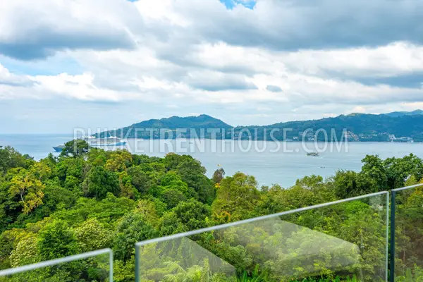 PAT23072: Exclusive 3-Bedroom Sea View Apartment with Large Terrace For Rent in Patong, Phuket. Photo #17