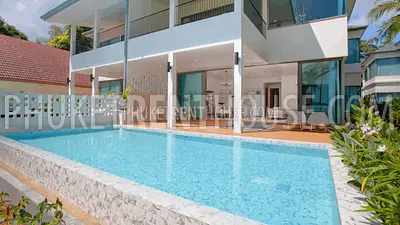 CHA21681: Beach Front Villa For Rent in Chalong Bay. Photo #16