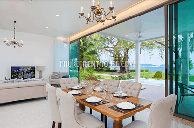 CHA21681: Beach Front Villa For Rent in Chalong Bay. Фото #10