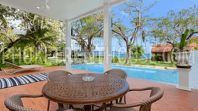 CHA21681: Beach Front Villa For Rent in Chalong Bay. Photo #20