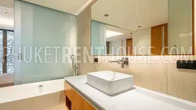 PAT23073: 3-Bedroom Sea View Duplex with Courtyard Garden For Rent in Patong, Phuket. Photo #12