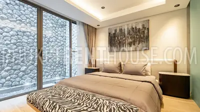 PAT23073: 3-Bedroom Sea View Duplex with Courtyard Garden For Rent in Patong, Phuket. Photo #15