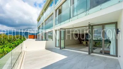 PAT23073: 3-Bedroom Sea View Duplex with Courtyard Garden For Rent in Patong, Phuket. Photo #25