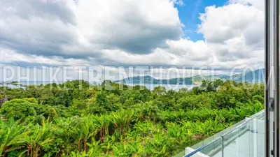 PAT23073: 3-Bedroom Sea View Duplex with Courtyard Garden For Rent in Patong, Phuket. Photo #26
