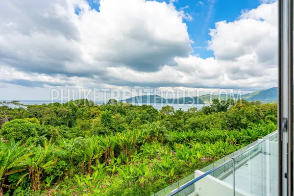 PAT23073: 3-Bedroom Sea View Duplex with Courtyard Garden For Rent in Patong, Phuket. Photo #26