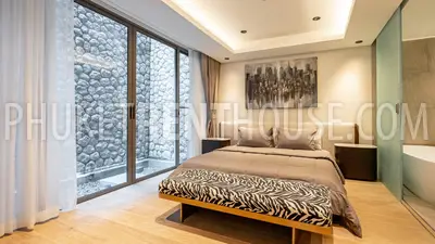 PAT23073: 3-Bedroom Sea View Duplex with Courtyard Garden For Rent in Patong, Phuket. Photo #19
